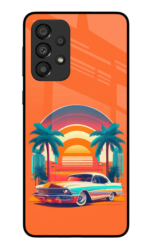 Palm Drive 80s Samsung A33 5G Back cover