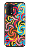 Spiral Pattern Realme GT Master Edition Glass Case