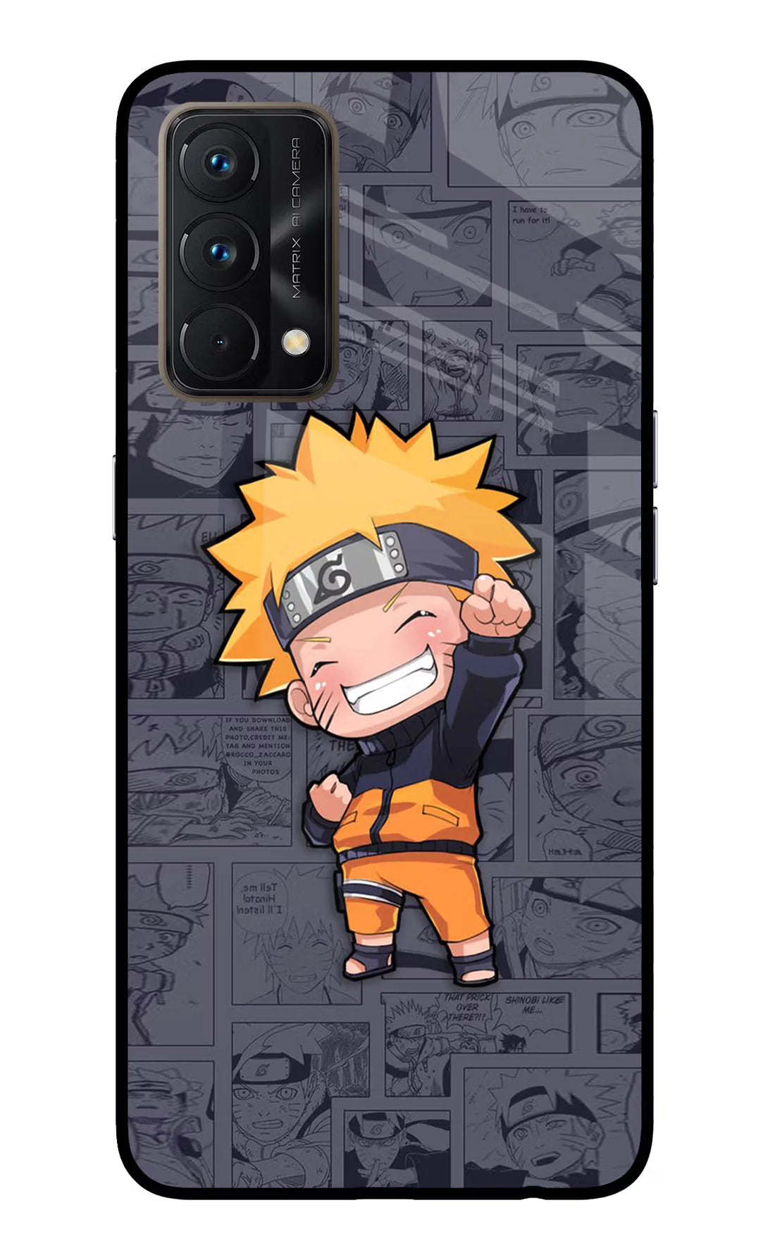 Chota Naruto Realme GT Master Edition Back cover