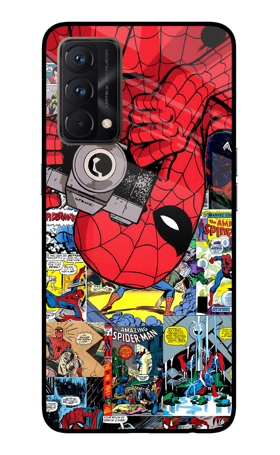 Spider Man Realme GT Master Edition Back cover
