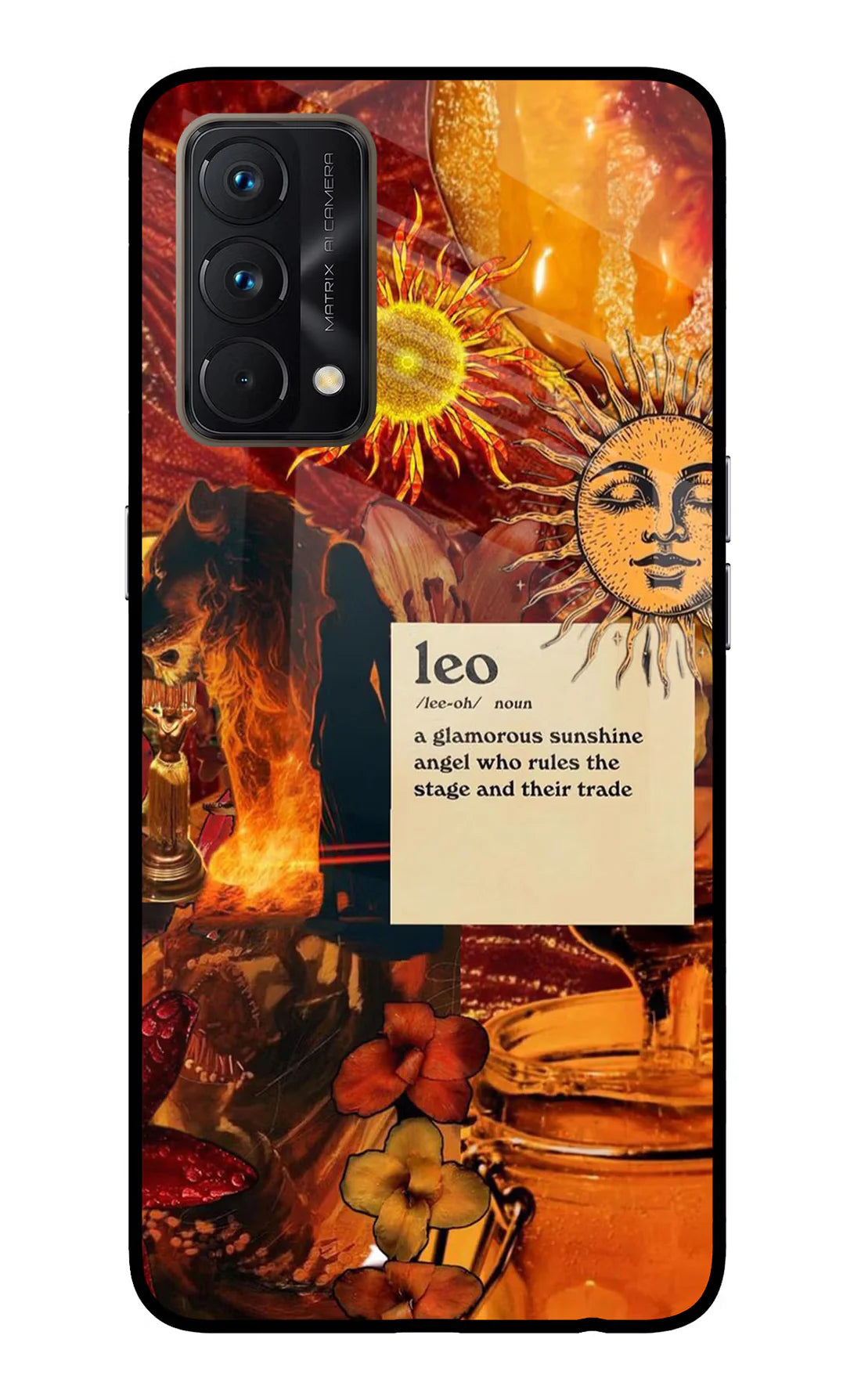 Leo Zodiac Realme GT Master Edition Back cover