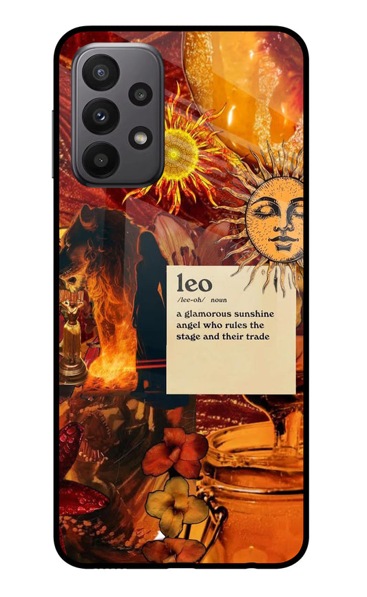 Leo Zodiac Samsung A23 5G Back cover