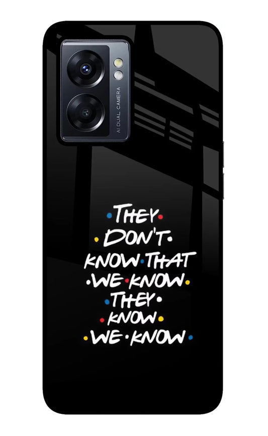 FRIENDS Dialogue Oppo K10 5G Back cover