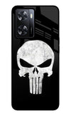 Punisher Skull Oppo A57 2022 Glass Case