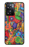 Music Instrument Doodle Oppo A57 2022 Glass Case