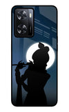 Shri Krishna Silhouette Oppo A57 2022 Glass Case