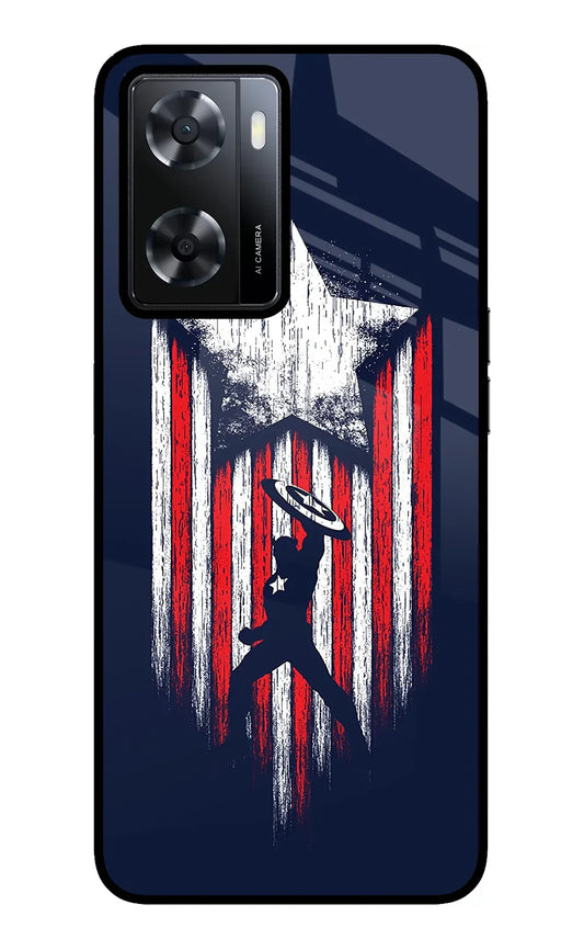 Captain America Marvel Art Oppo A57 Back cover