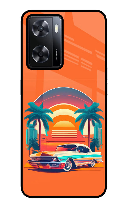 Palm Drive 80s Oppo A57Back cover
