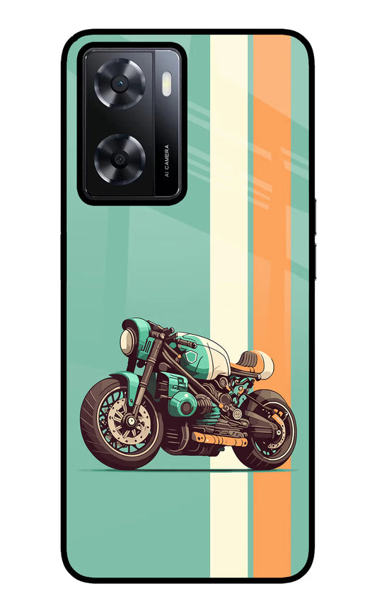 Striped Moto Drift Oppo A57 Back cover