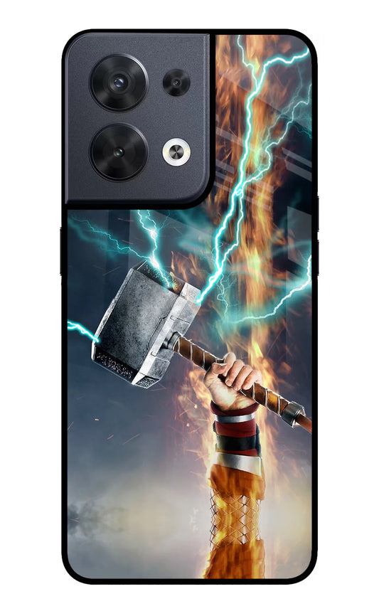 Thor Hammer Mjolnir Oppo Reno8  back cover