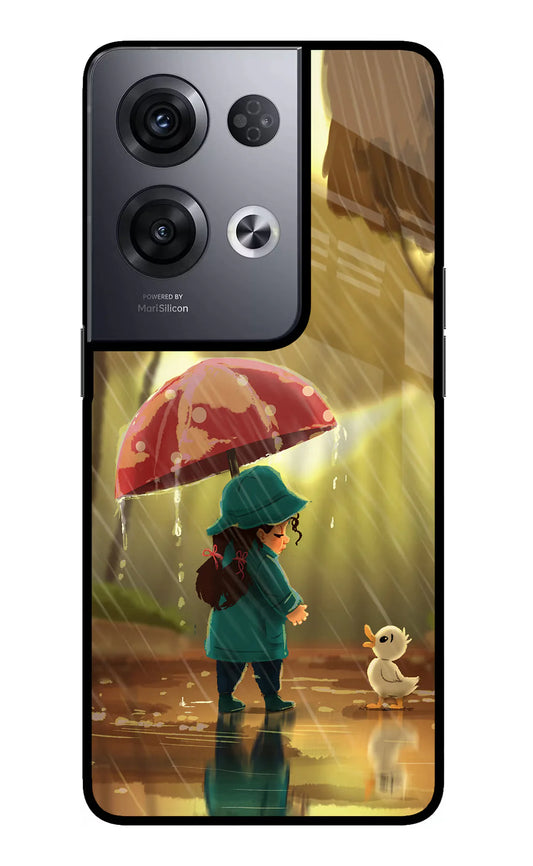Rainy Day Oppo Reno8 Pro  back cover