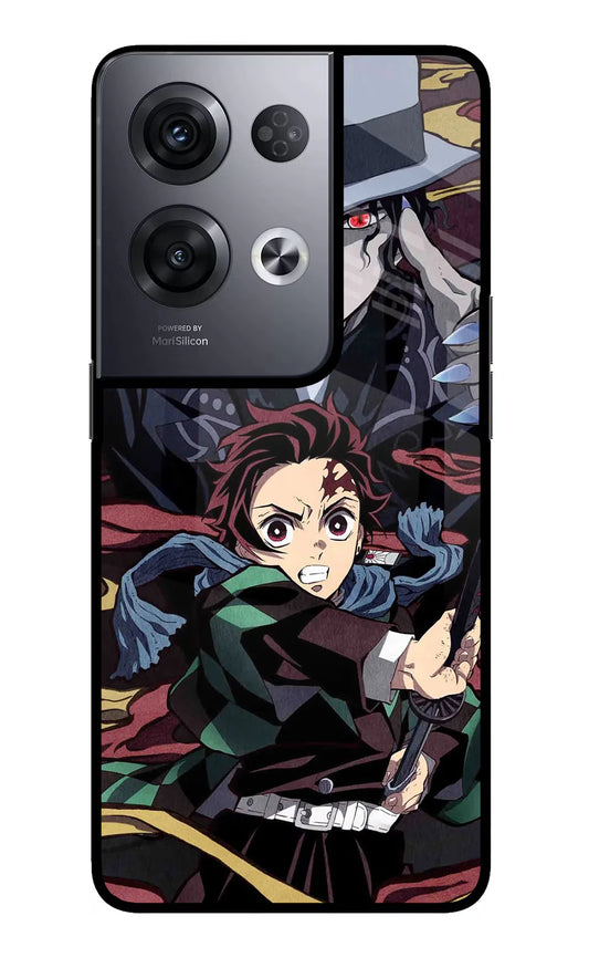 Demon Slayer Oppo Reno8 Pro back cover
