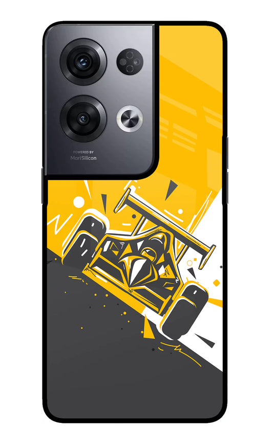 Track King Oppo Reno8 Pro  back cover