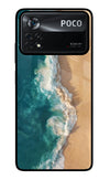 Ocean Beach Poco X4 Pro Glass Case