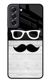 Mustache Samsung S21 FE 5G Glass Case