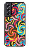 Spiral Pattern Samsung S21 FE 5G Glass Case