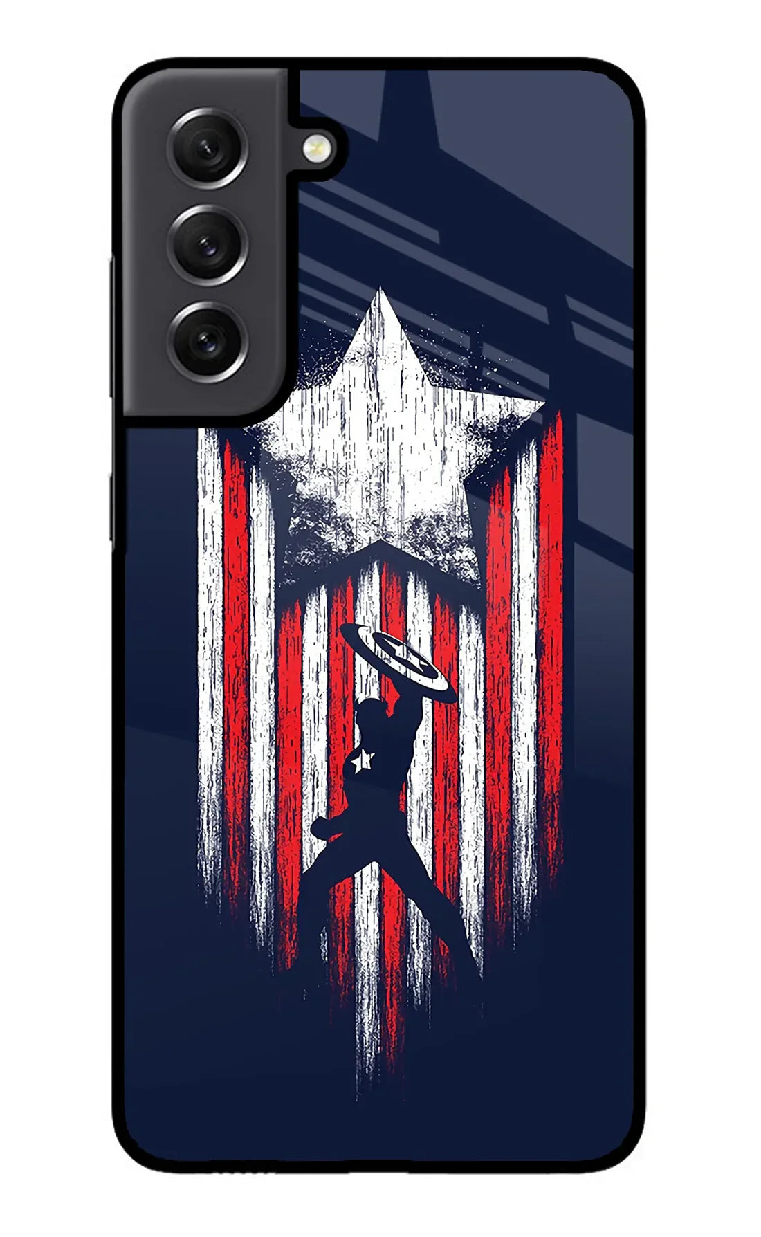 Captain America Marvel Art Samsung S21 FE Plus 5G Back cover
