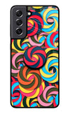 Spiral Pattern Samsung S21 FE 5G Glass Case