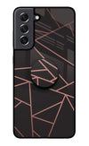 Geometric Pattern Samsung S21 FE 5G Glass Case