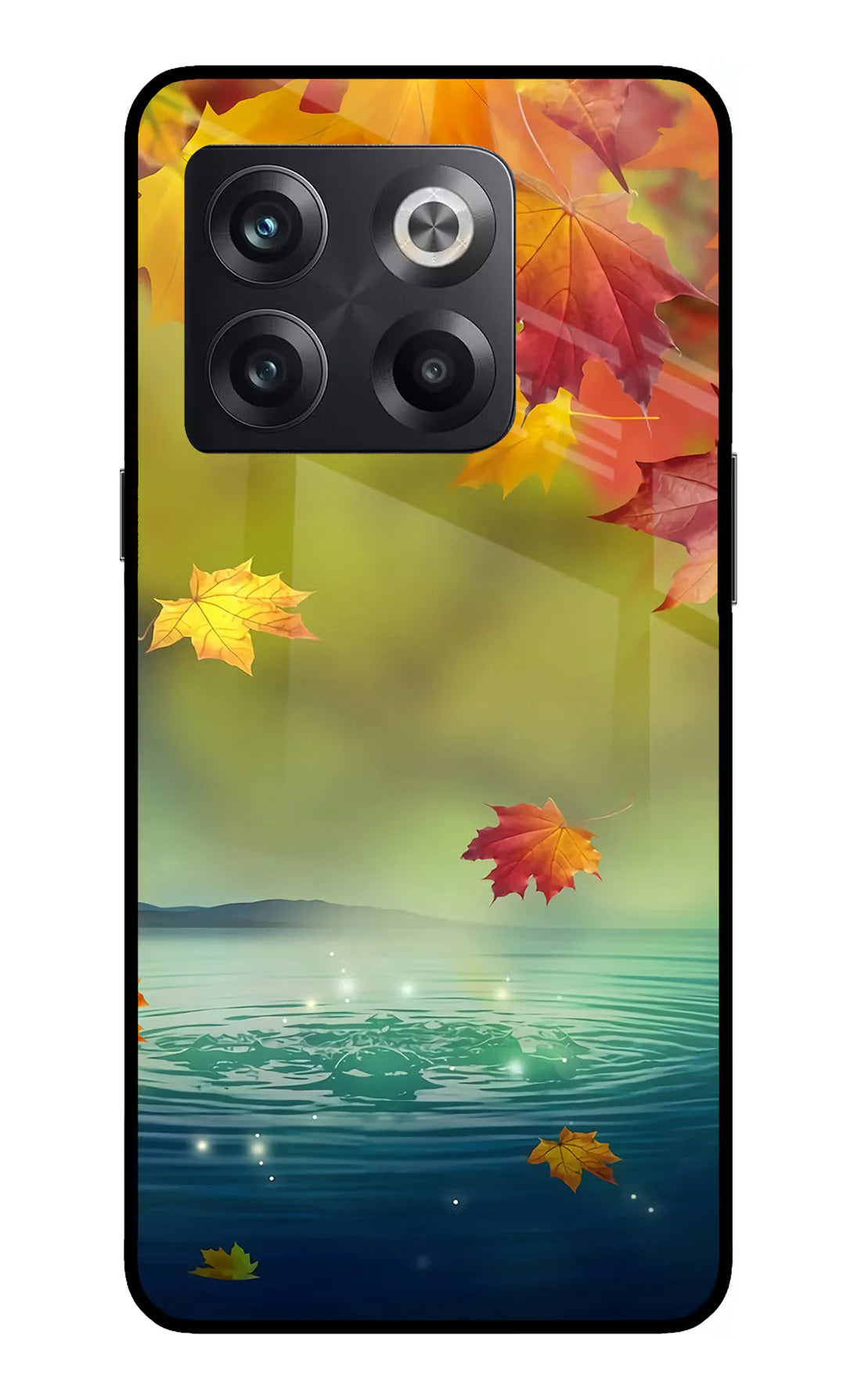 Flowers OnePlus 10T 5G Back cover