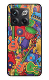 Music Instrument Doodle OnePlus 10T 5G Glass Case