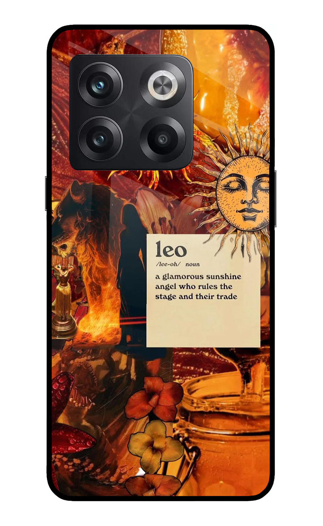 Leo Zodiac OnePlus 10T 5G Back cover