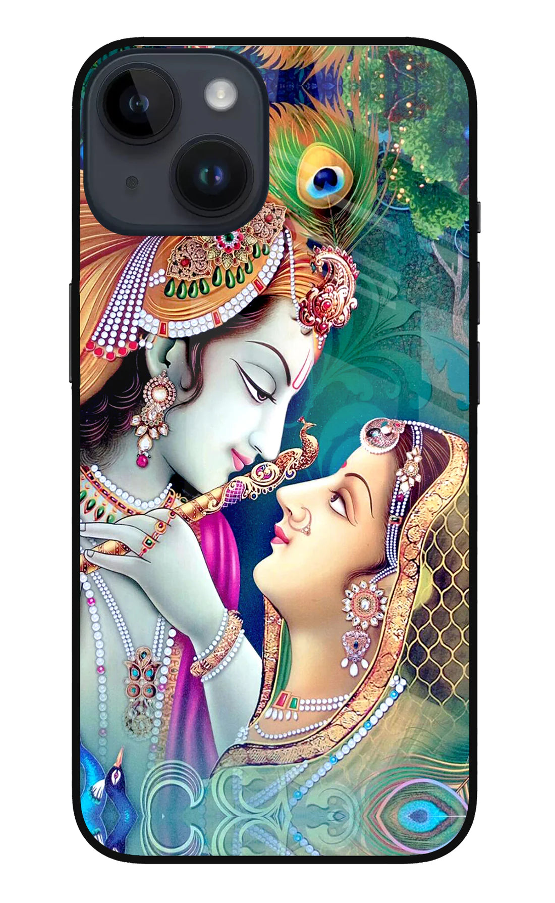 Lord Radha Krishna Back Cover