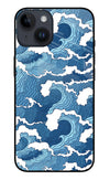 Blue Waves iPhone 14 Glass Case