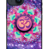 Om Purple Back Cover