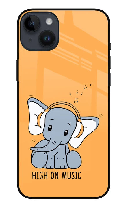 High On Music iPhone 14 Plus Back Cover