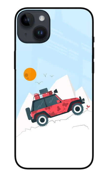 Mountain Trail Beast iPhone 14 Plus Back Cover