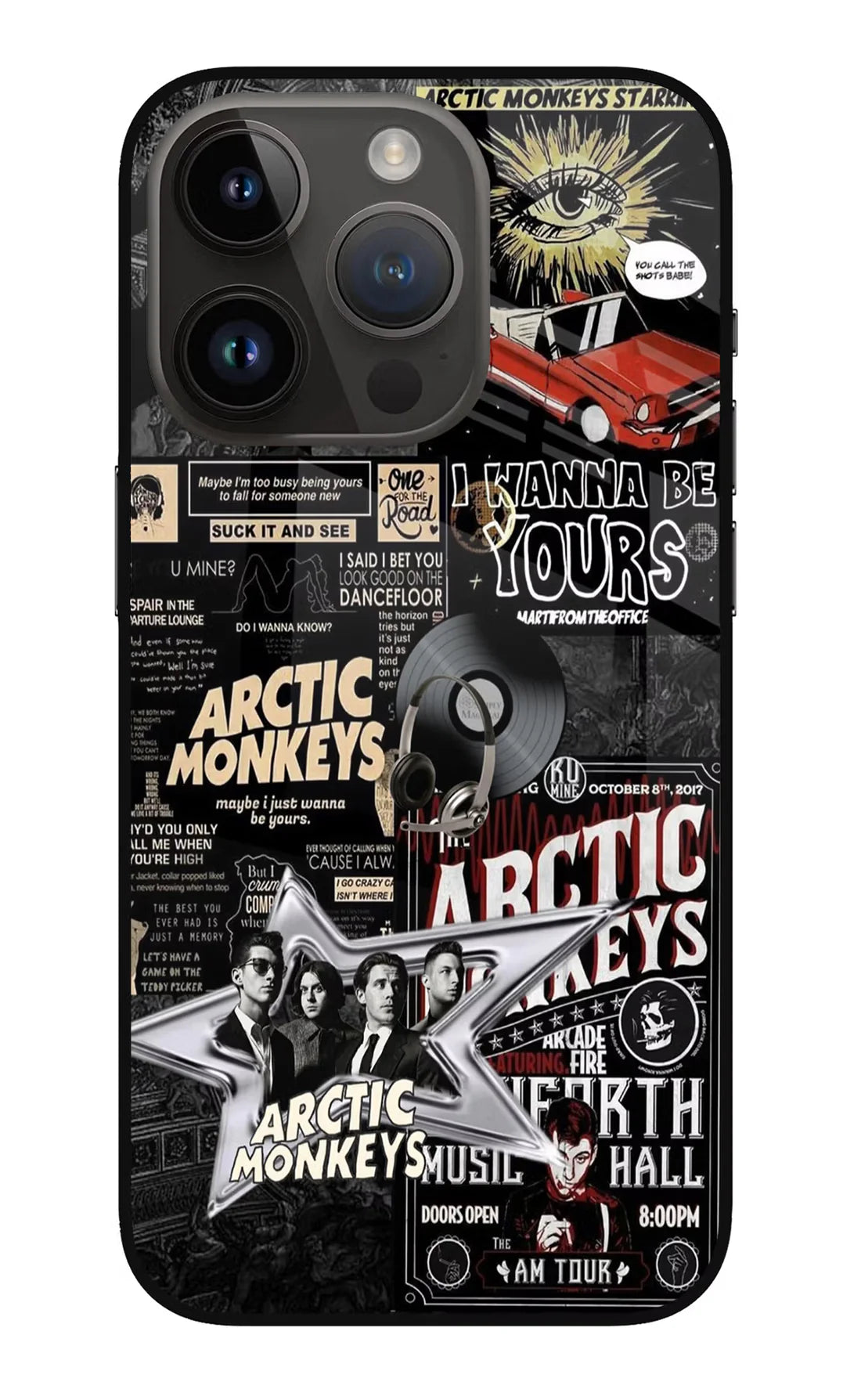 Arctic Monkeys iPhone 14 Pro Back Cover