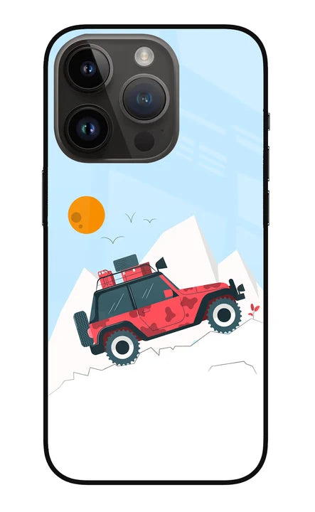 Mountain Trail Beast iPhone 14 Pro Back Cover