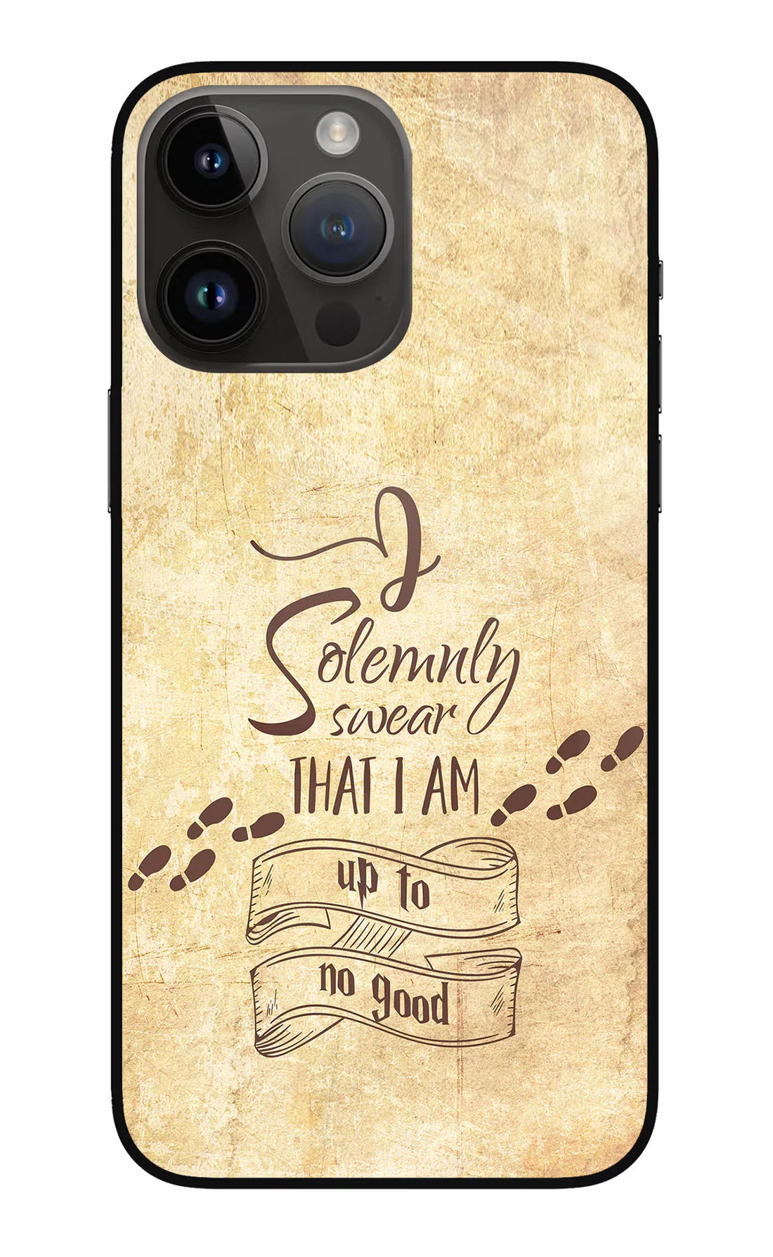 I Solemnly swear that i up to no good iPhone 14 Pro Max Back cover