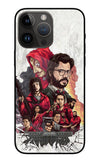 Money Heist Artwork iPhone 14 Pro Max Glass Case