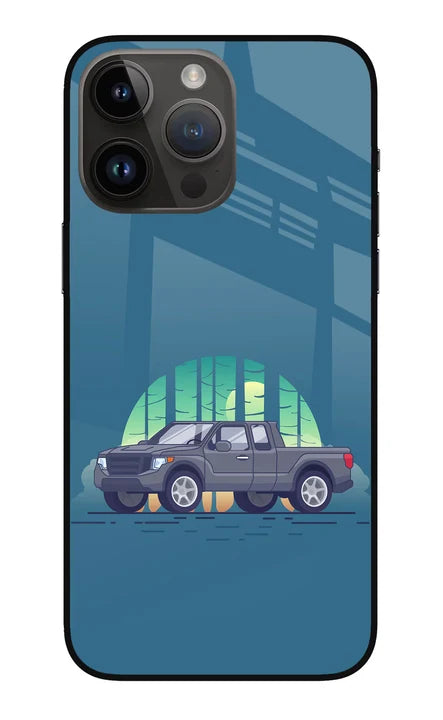 Retro Garage Vibe iPhone 14 Pro Max Back Cover