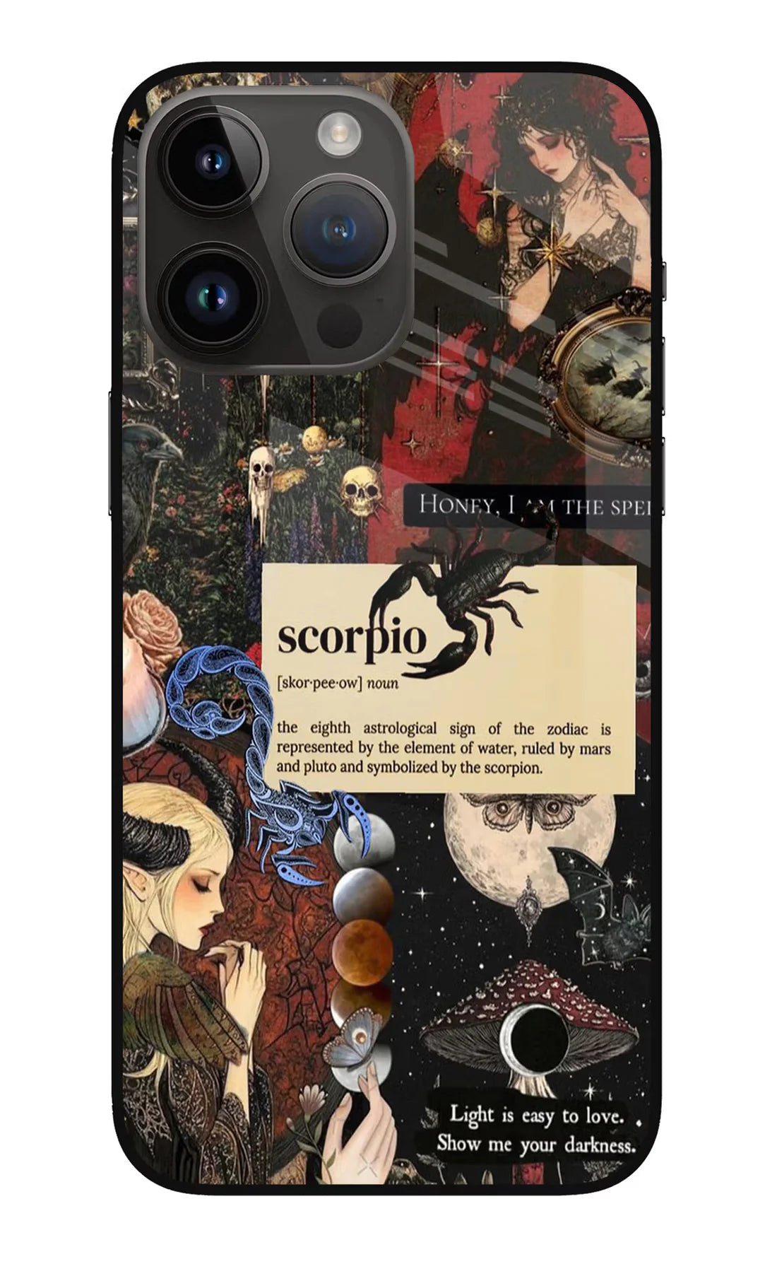 Scorpio Zodiac iPhone 14 Pro Max Back cover