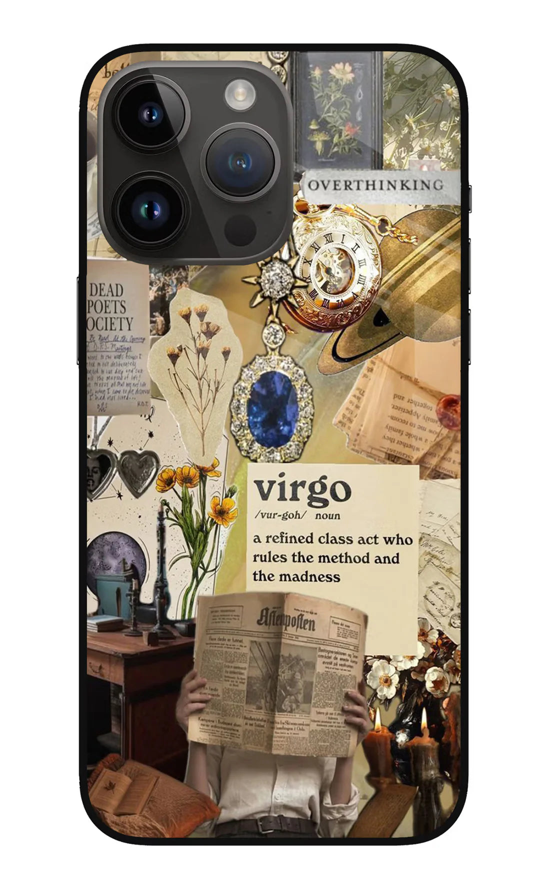 Virgo Zodiac iPhone 14 Pro Max Back cover