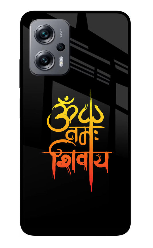 Om Namah Shivay Redmi K50i Back cover