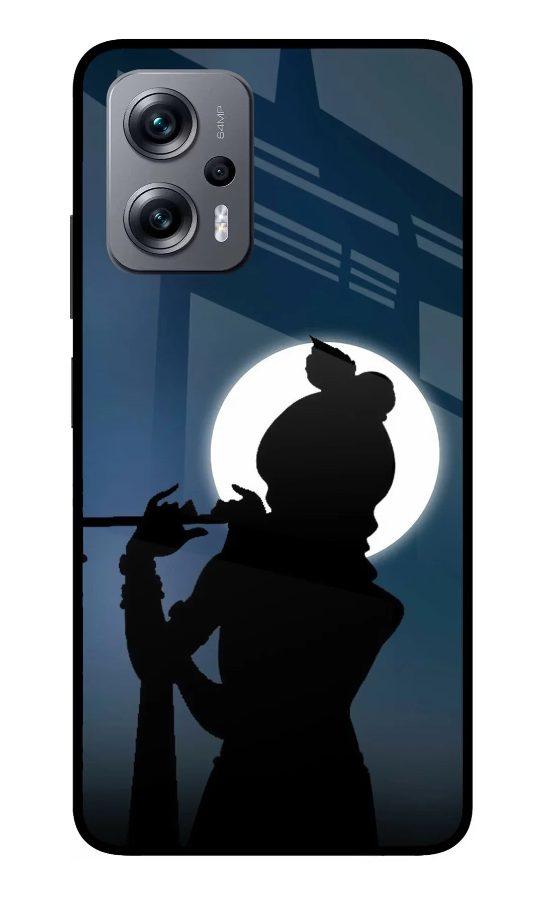 Shri Krishna Silhouette Redmi K50i Back cover