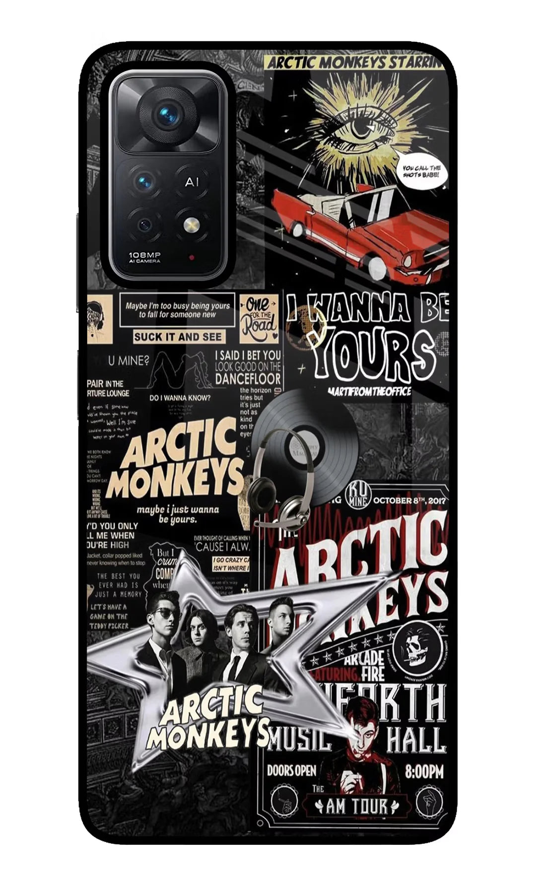 Arctic Monkeys Redmi Note 11 Pro+ 5G  Back cover