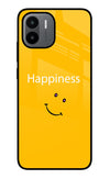 Happiness With Smiley Redmi A1/A2 Glass Case