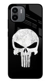 Punisher Skull Redmi A1/A2 Glass Case