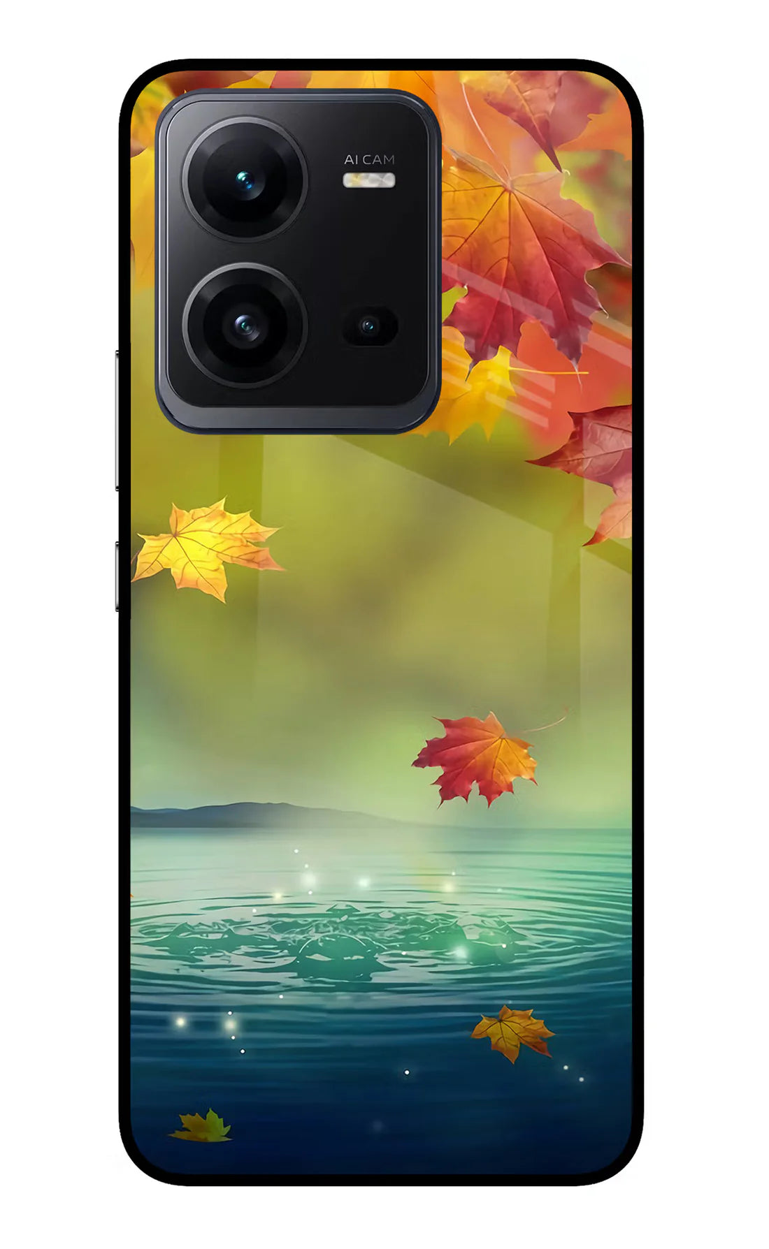 Flowers Vivo V25 5G Back cover