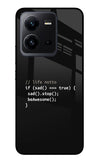 Life Motto Code Vivo V25 5G Glass Case