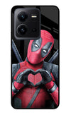 Deadpool Vivo V25 5G Glass Case