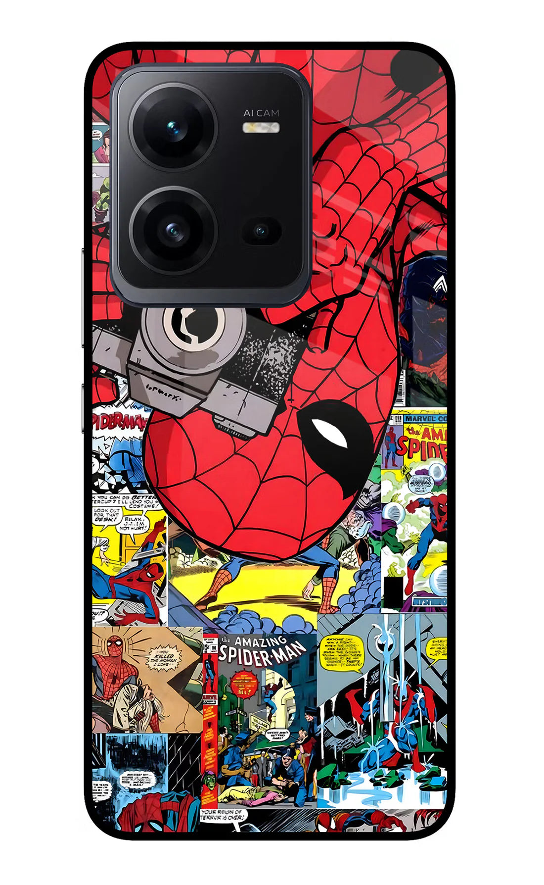 Spider Man Vivo V25 5G Back cover