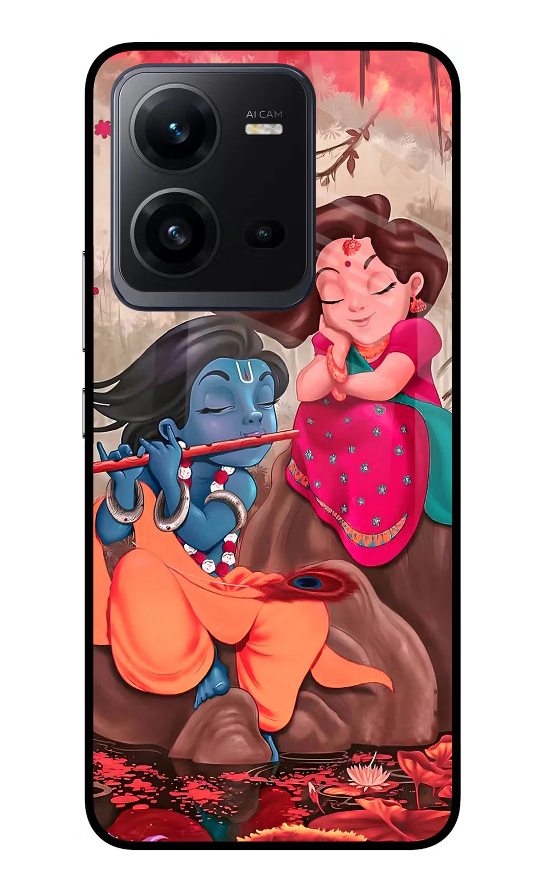 Radhe Krishna Vivo V25 5G Back cover