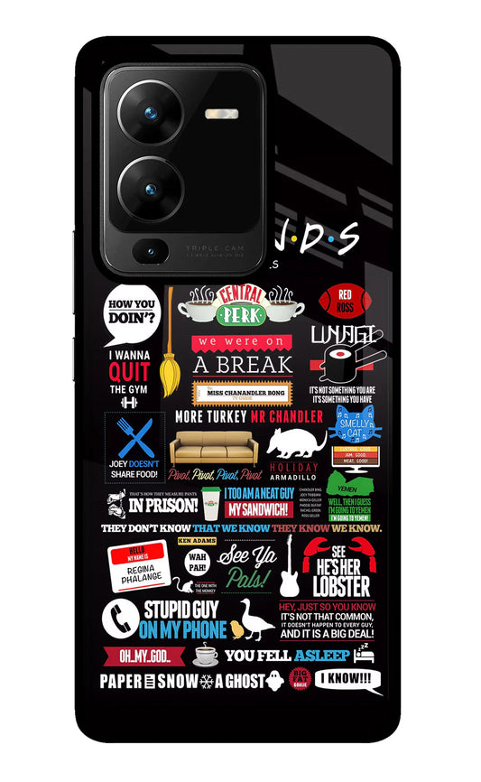 FRIENDS Vivo V25 Pro 5G Back cover