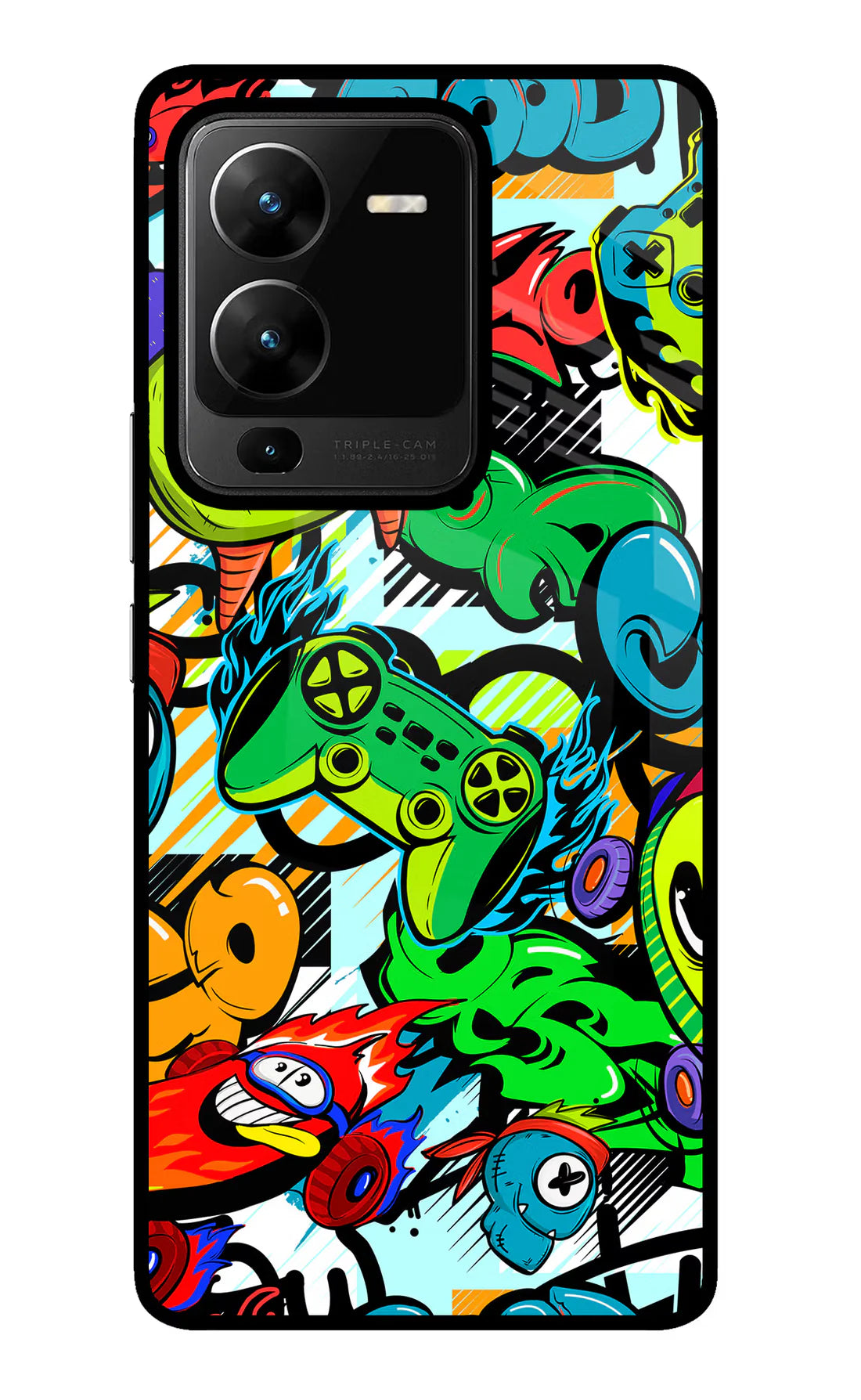 Game Doodle Vivo V25 Pro 5G Back cover